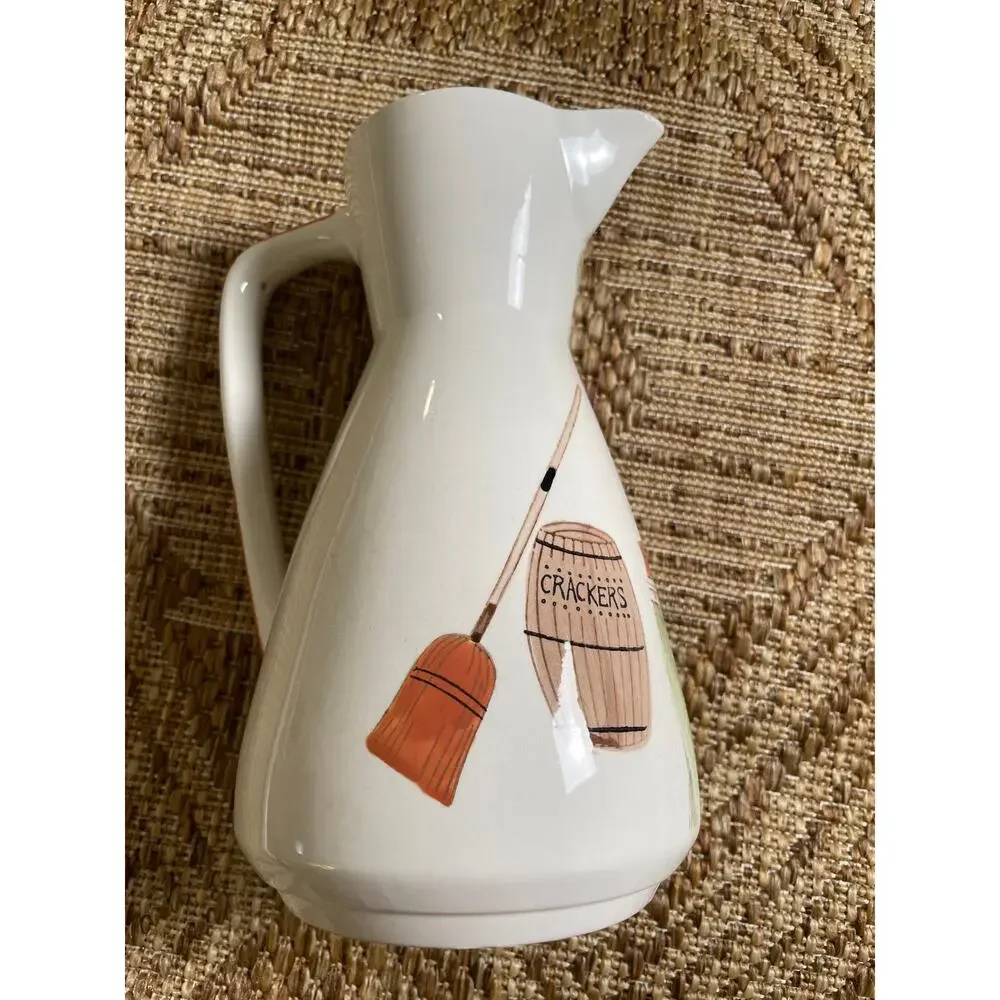 Vintage Enesco Japan MCM Pitcher / Vase